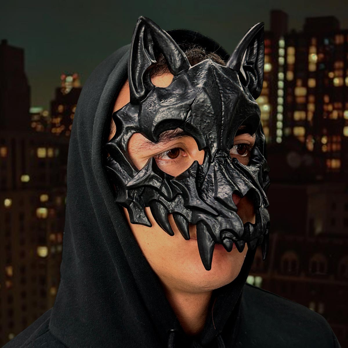 Miniatura 5 de Mascara Craneo Perro Purga OF-1430